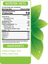 Jalapeno Pepper Pickles | 600g - 21.16 Oz